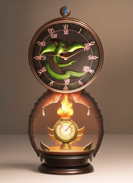 Dragon's Fate - Clock